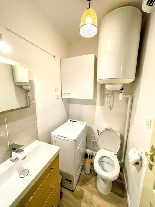 Studio Cosy - 2 Pers - Beziers - Centre - Terrasse - Clim Bagian luar foto
