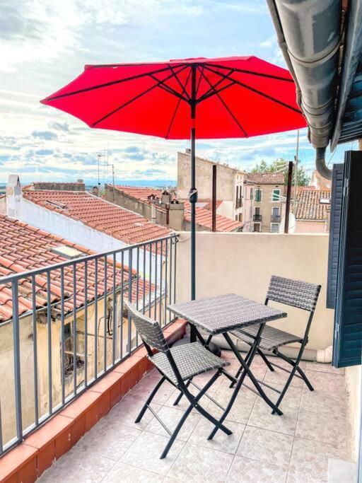 Studio Cosy - 2 Pers - Beziers - Centre - Terrasse - Clim Bagian luar foto