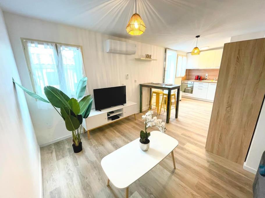 Studio Cosy - 2 Pers - Beziers - Centre - Terrasse - Clim Bagian luar foto