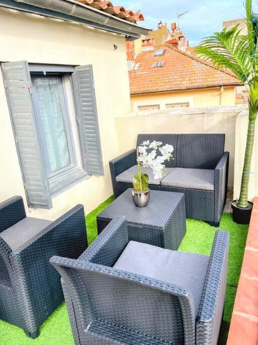 Studio Cosy - 2 Pers - Beziers - Centre - Terrasse - Clim Bagian luar foto